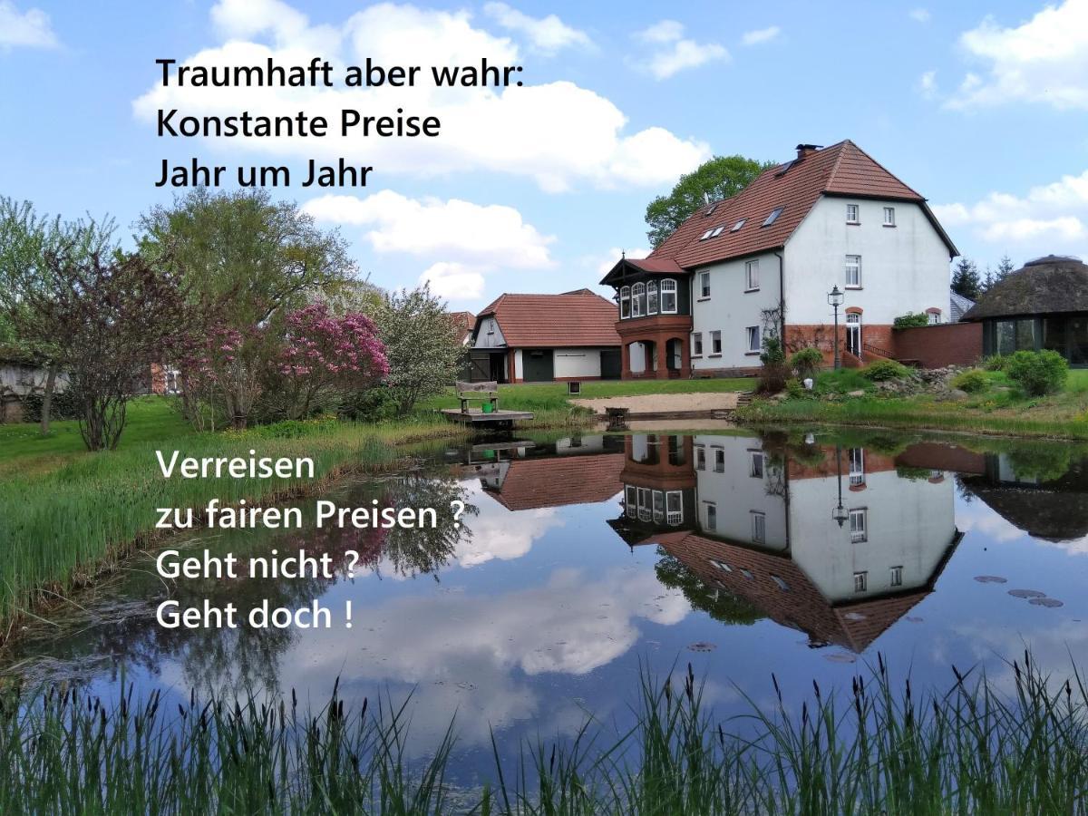Landtraum Im Traumland Mecklenburg Apartment Warin Exterior foto